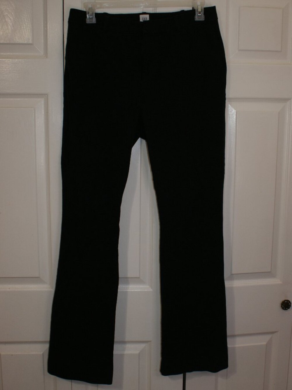 EUC GAP High Rise Flare Black Pants - Size 16 TALL/LONG - LIKE NEW